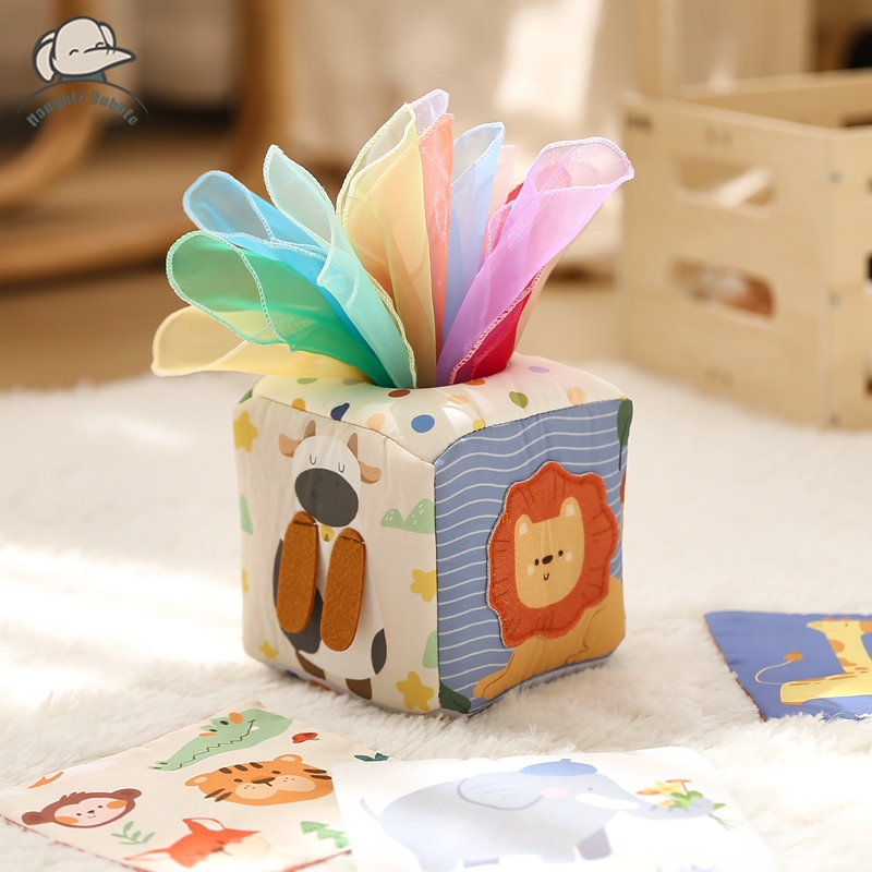 Party Games Kids Indoor - Montessori Toys Magic Cotton Animal Tissue