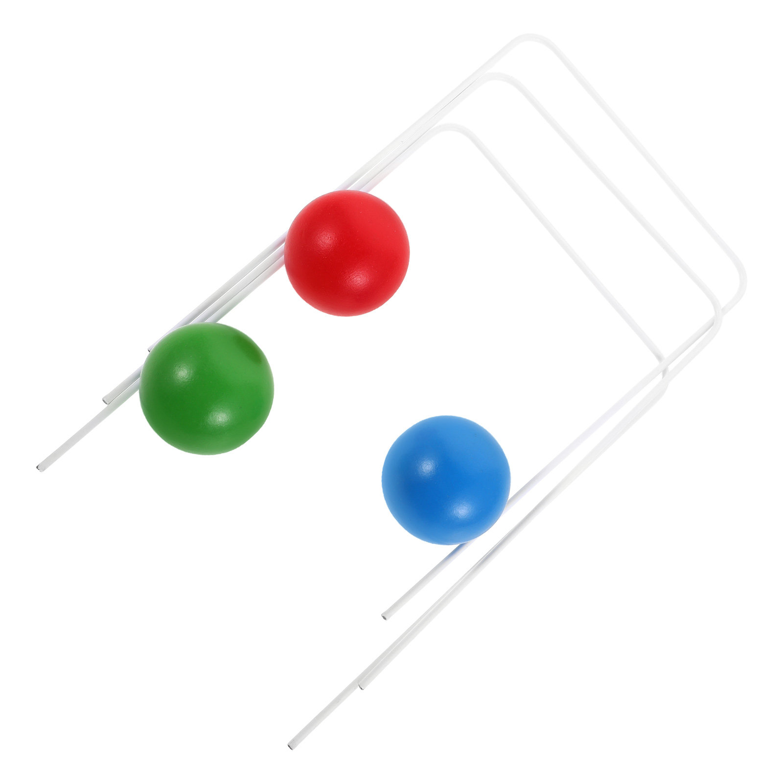 Croquet Set Lawn - 1Set Croquet Set Wooden Garden Activity