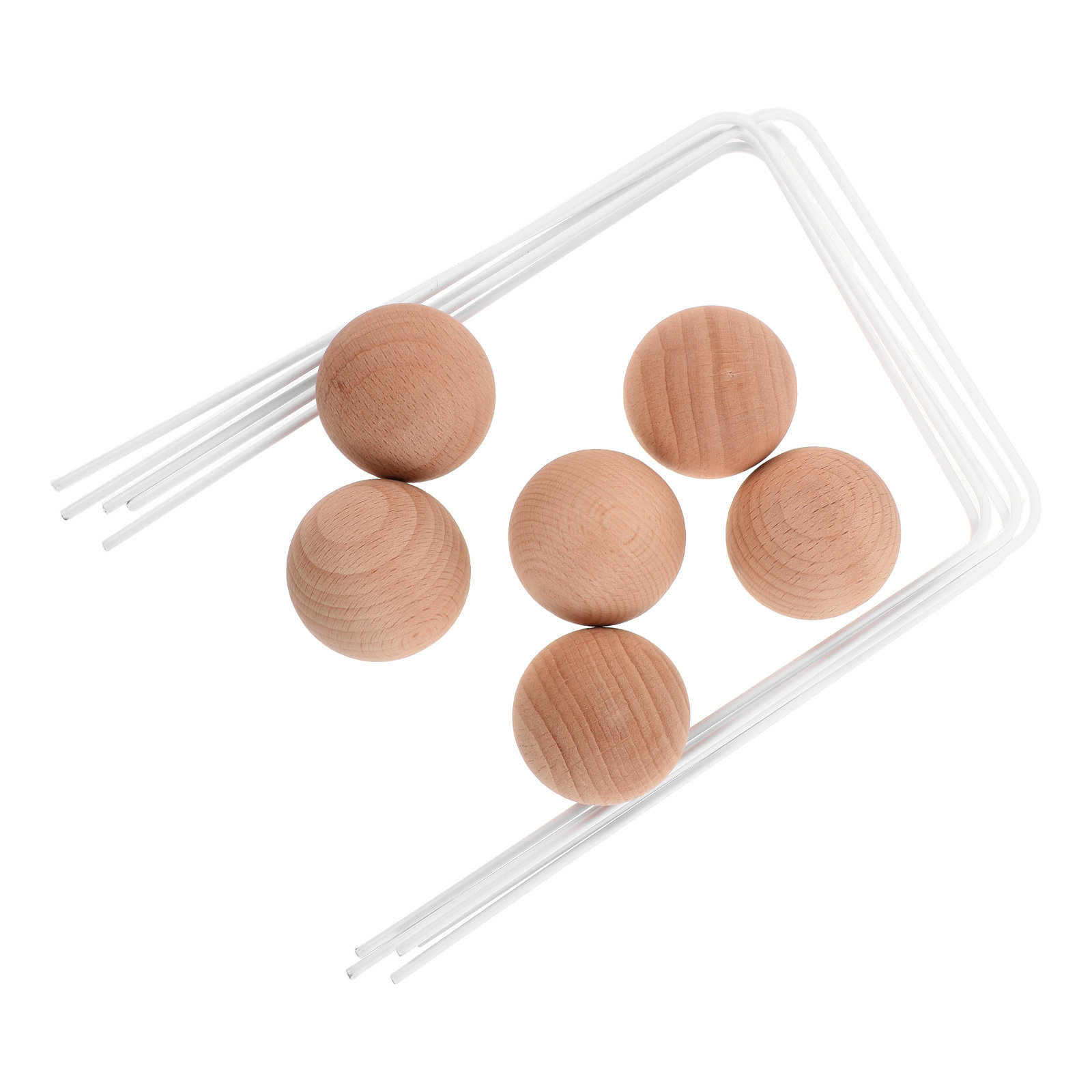 Croquet Set Lawn - 1Set Croquet Set Kids Outdoor Garden