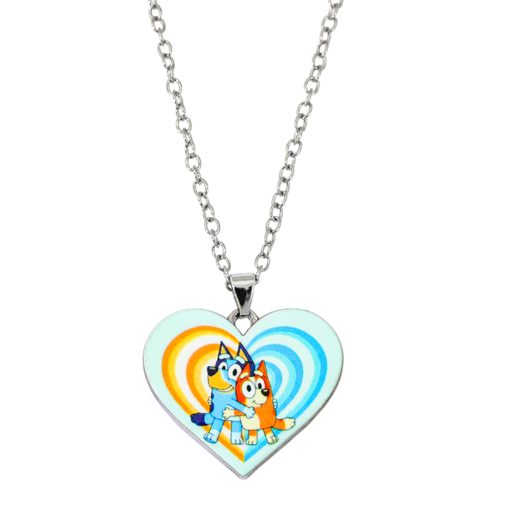 Party Games Bingo - Cute Anime Bluey Bingo Love Heart