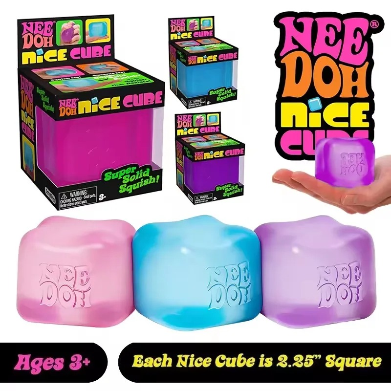 Party Games Event - NeeDoh Squishy Schylling Atomic *Stress Relief
