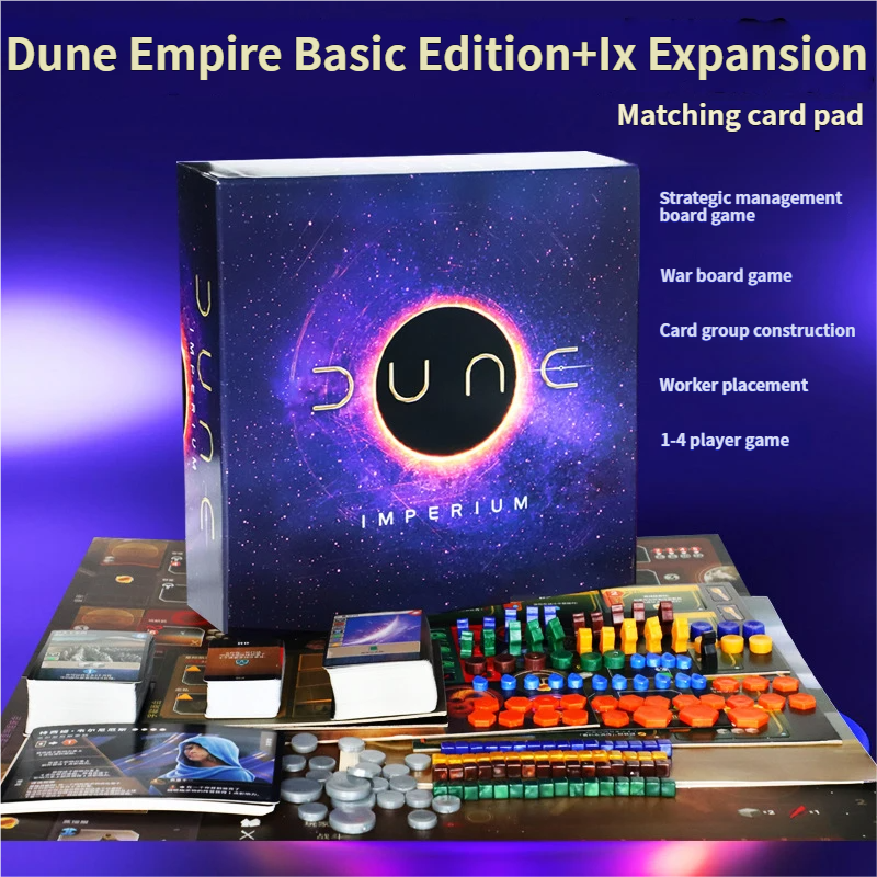 Party Games Console - Dune Empire War Board Game Complete