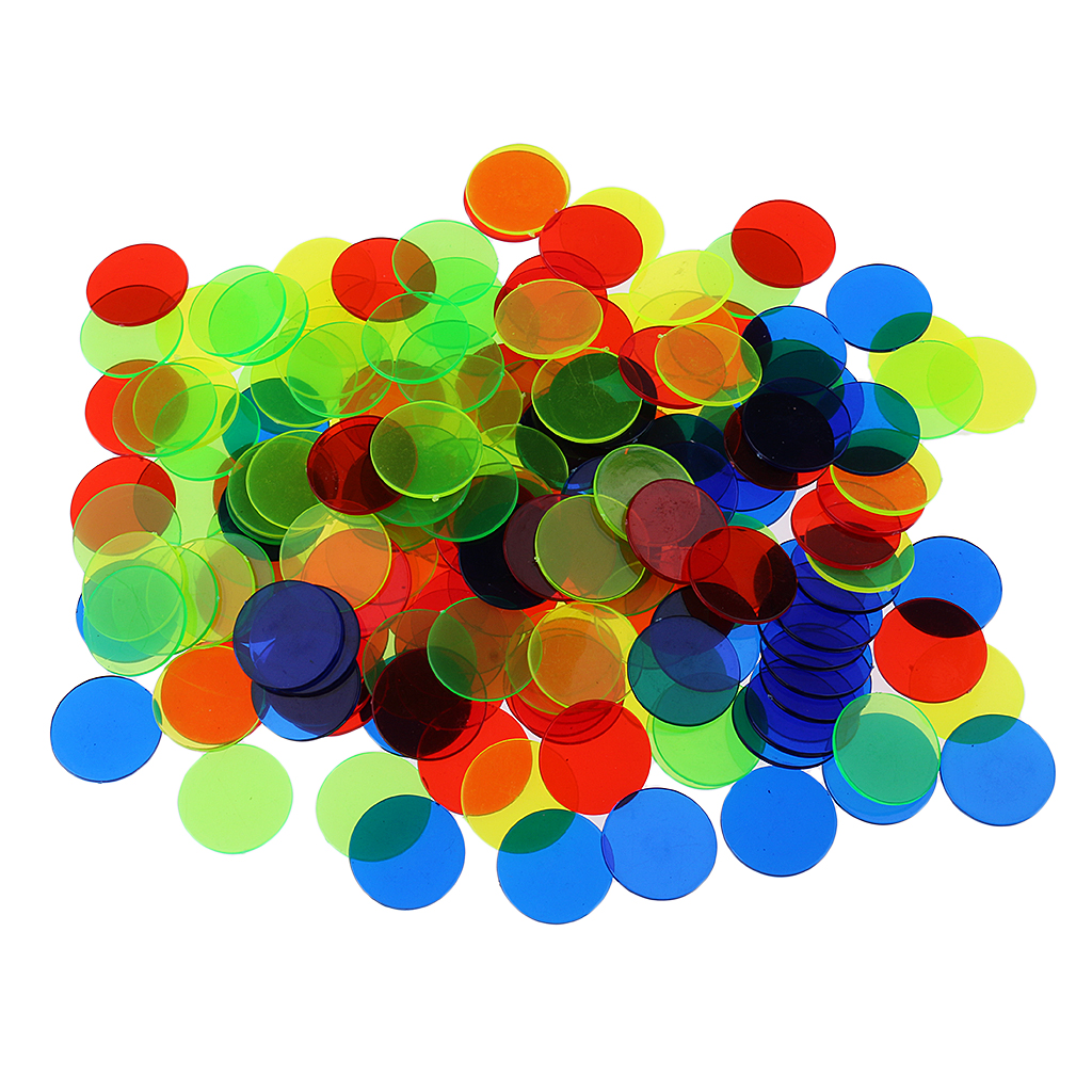 100pcs Plastic Bingo Chips Cir - Party Games Bingo avis et prix