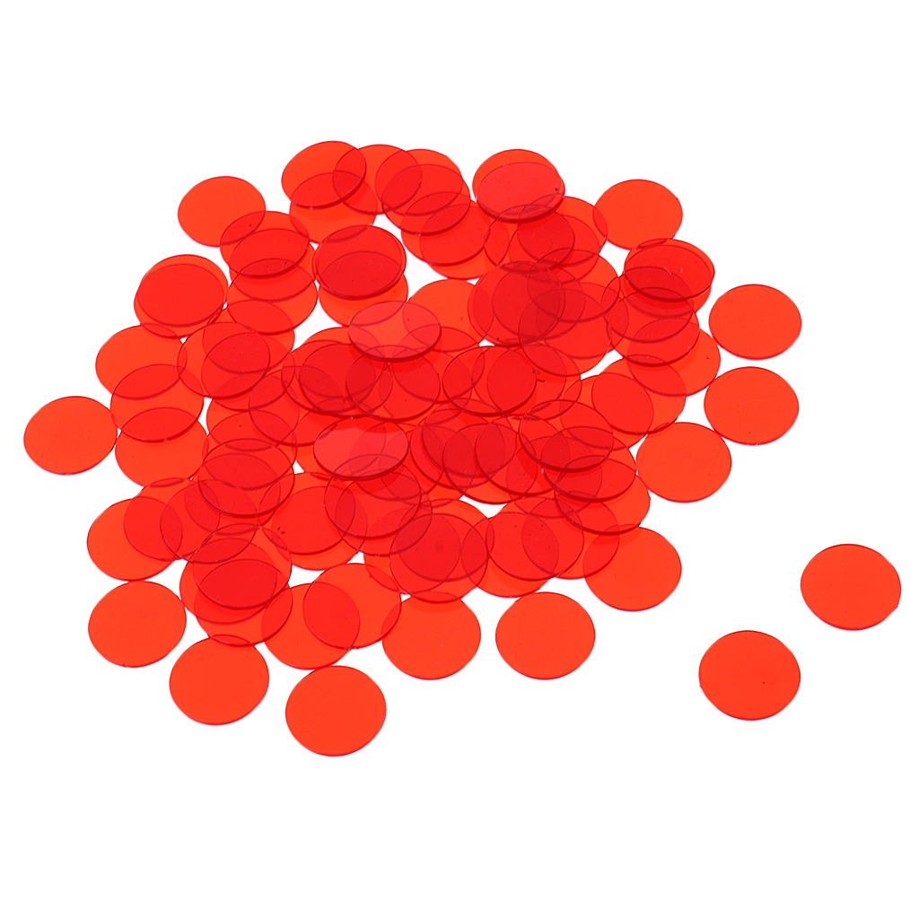 100pcs Plastic Bingo Chips Cir - Party Games Bingo avis et prix