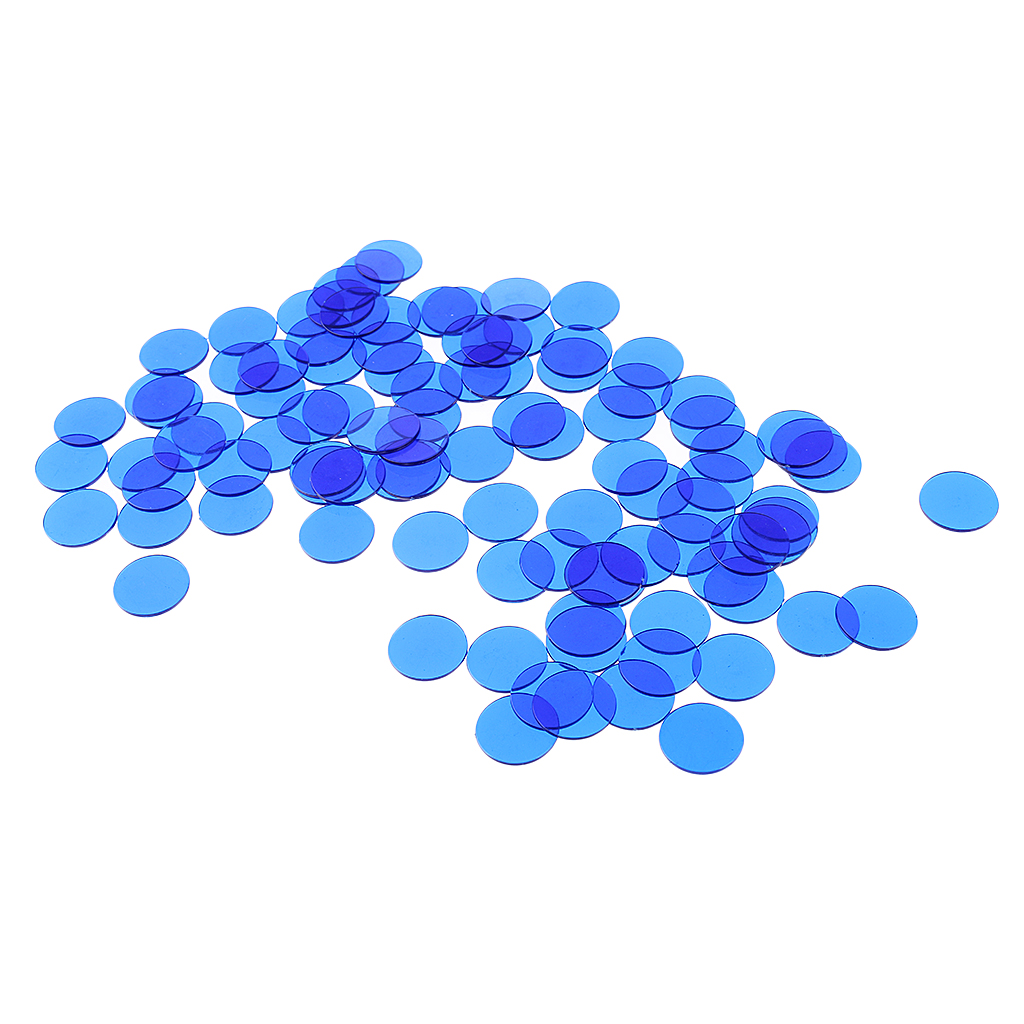 100pcs Plastic Bingo Chips Cir - Party Games Bingo avis et prix