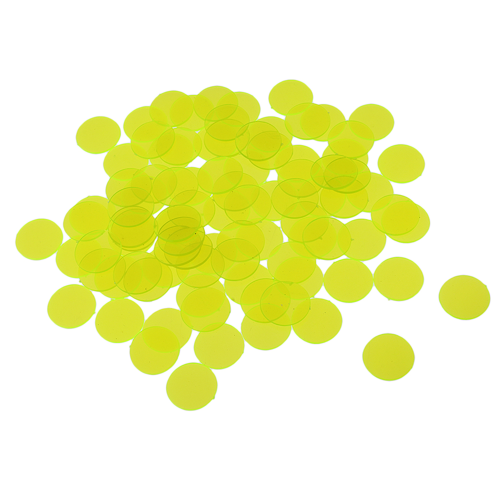 100pcs Plastic Bingo Chips Cir - Party Games Bingo avis et prix