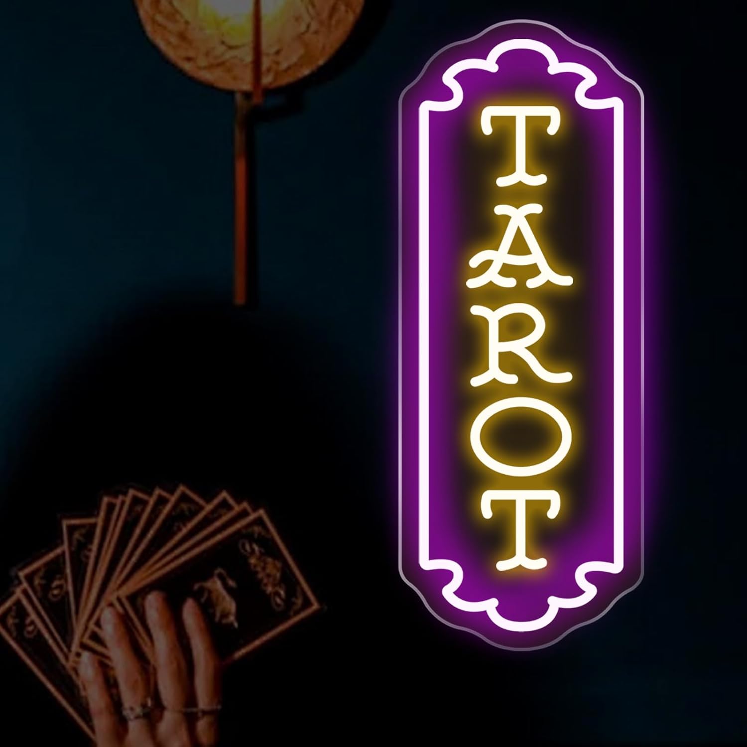 Tarot Neon Sign USB Powered My - Party Games Event avis et prix