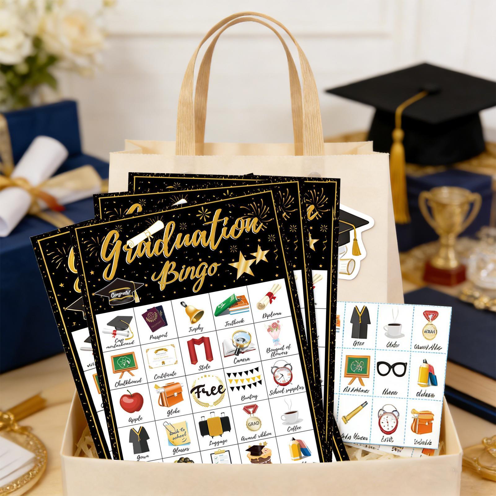 Graduation Bingo Game Cards 24 - Party Games Bingo avis et prix