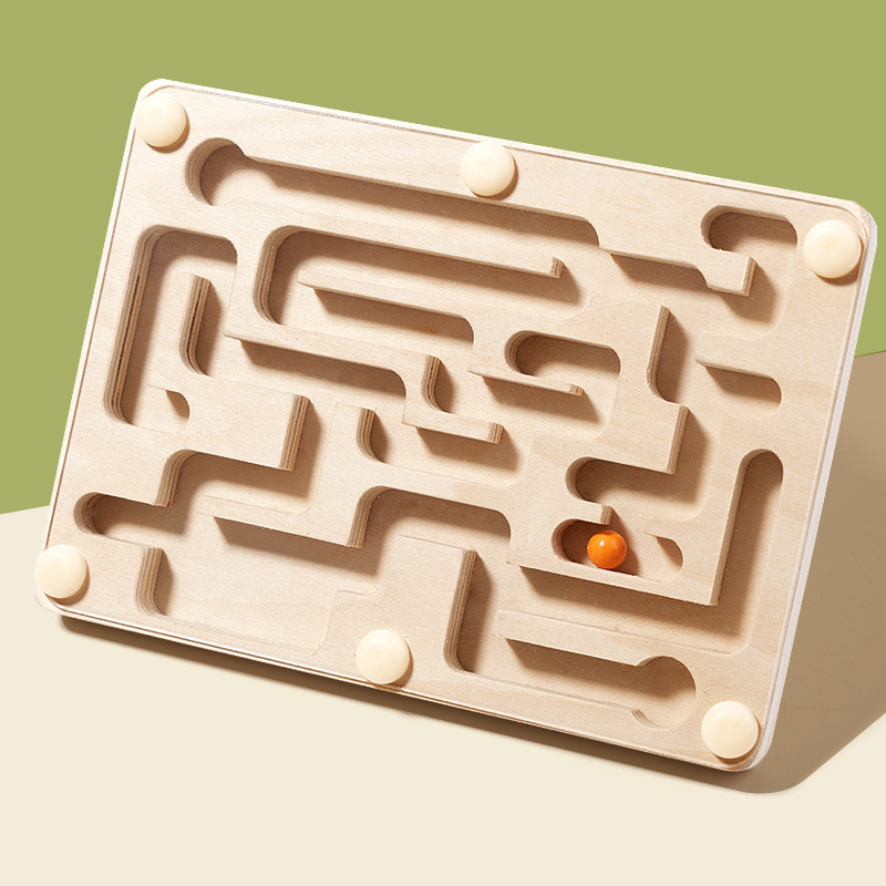 Small Wooden Balance Bead Maze - Party Games Kids Indoor avis et prix
