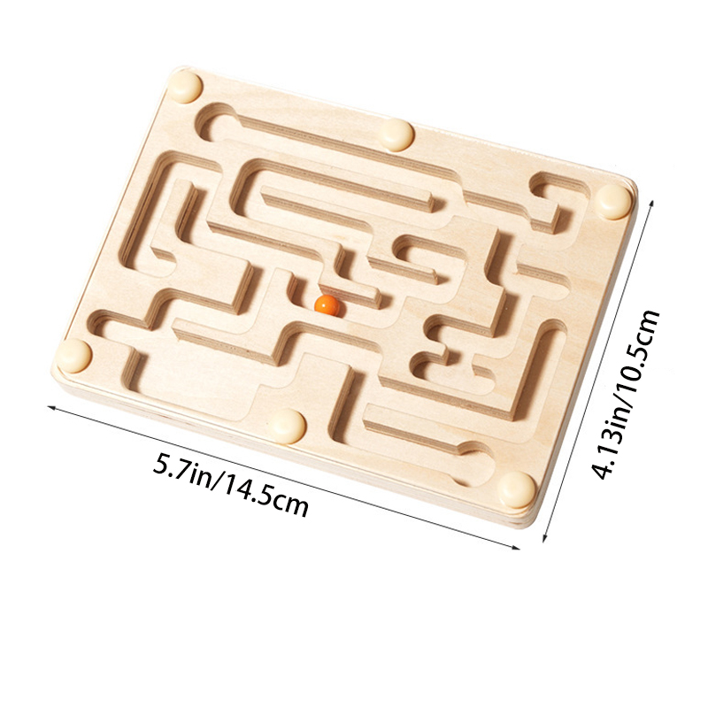 Small Wooden Balance Bead Maze - Party Games Kids Indoor avis et prix