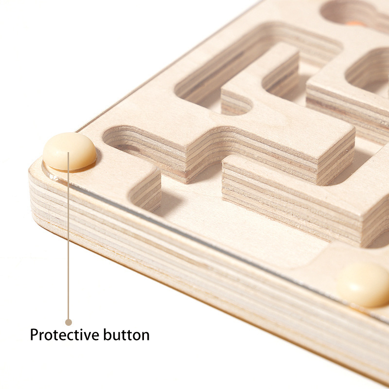 Small Wooden Balance Bead Maze - Party Games Kids Indoor avis et prix