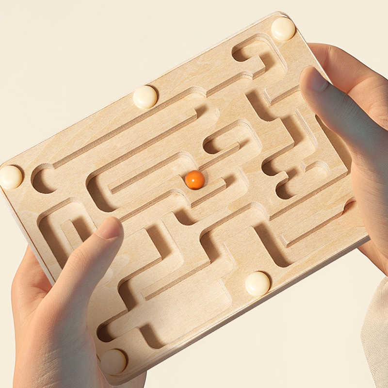 Small Wooden Balance Bead Maze - Party Games Kids Indoor avis et prix