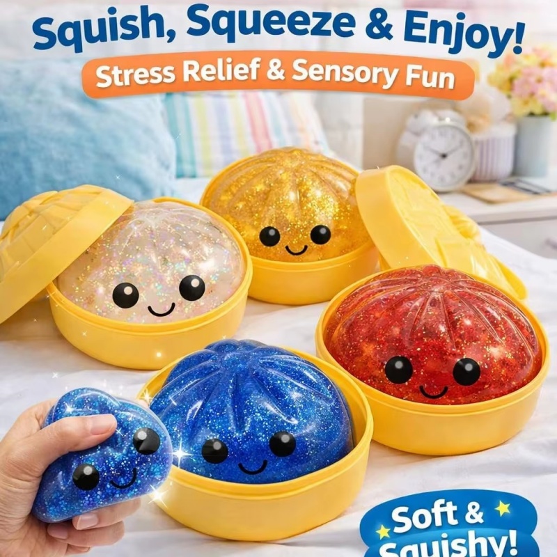 1Pc Kawaii Steamed Bun Stress  - Party Games In Steam avis et prix
