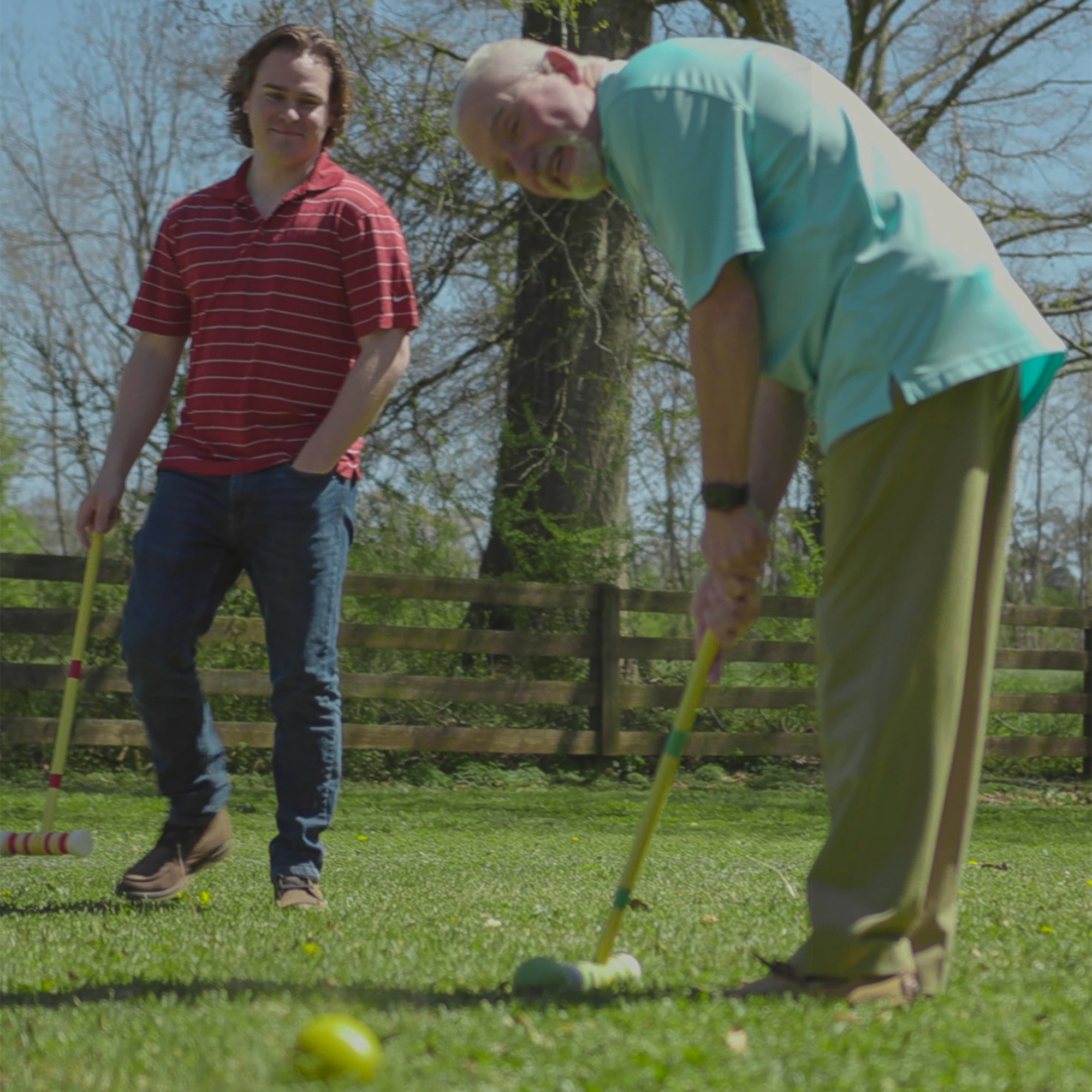 Six-Player Croquet Set with Wo - Croquet Set Lawn avis et prix