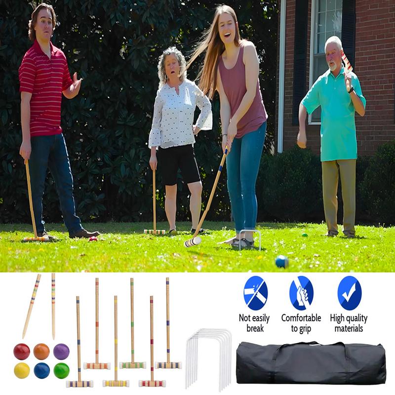 Croquet Set Funny Outdoor Lawn - Croquet Set Lawn avis et prix