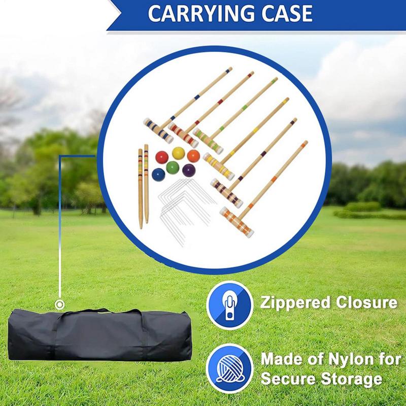 Croquet Set Funny Outdoor Lawn - Croquet Set Lawn avis et prix