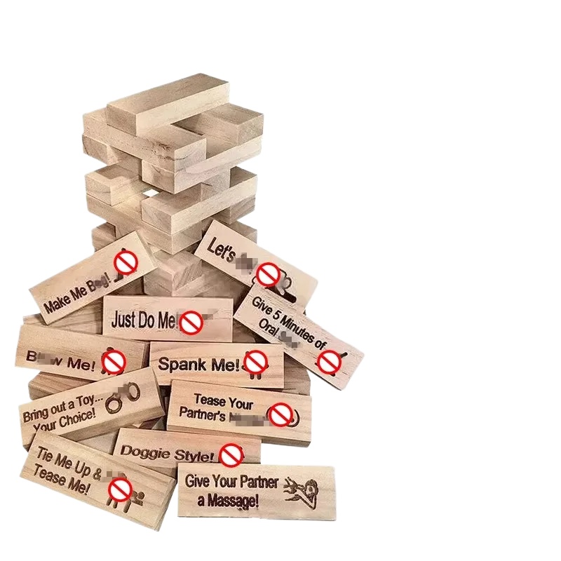 48 PCS Block Tower Game Couple - Party Games Ideas For Adults avis et prix
