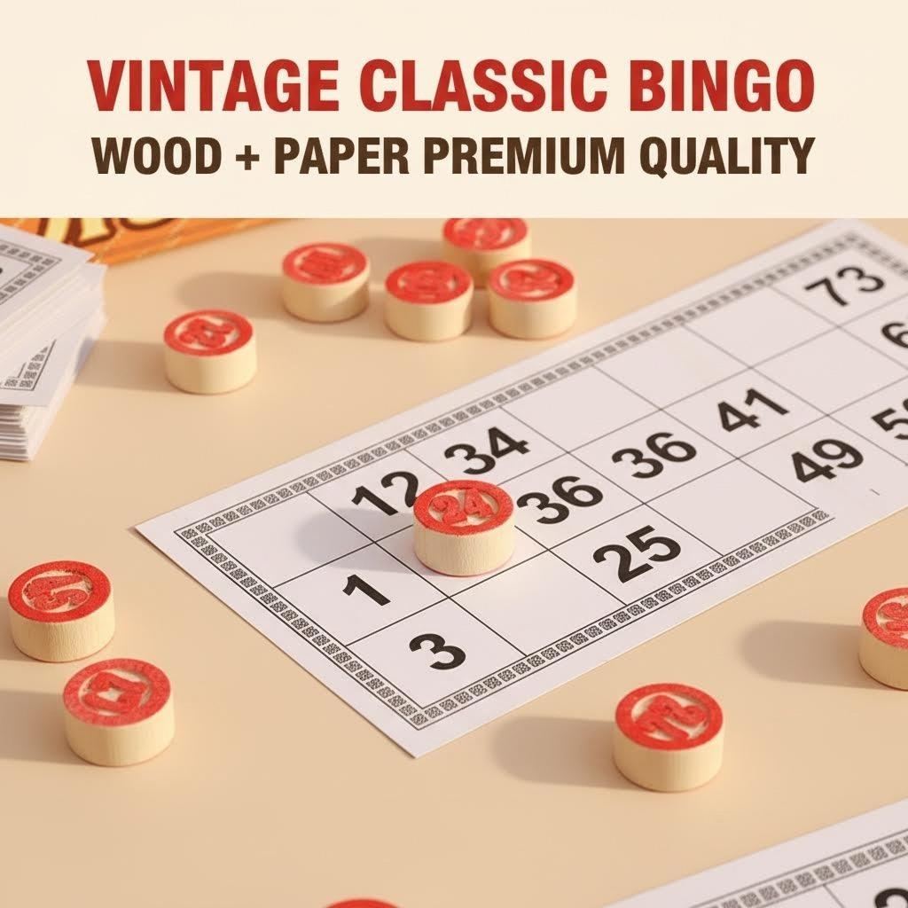 Vintage Russian Lotto Bingo Ga - Party Games Bingo avis et prix