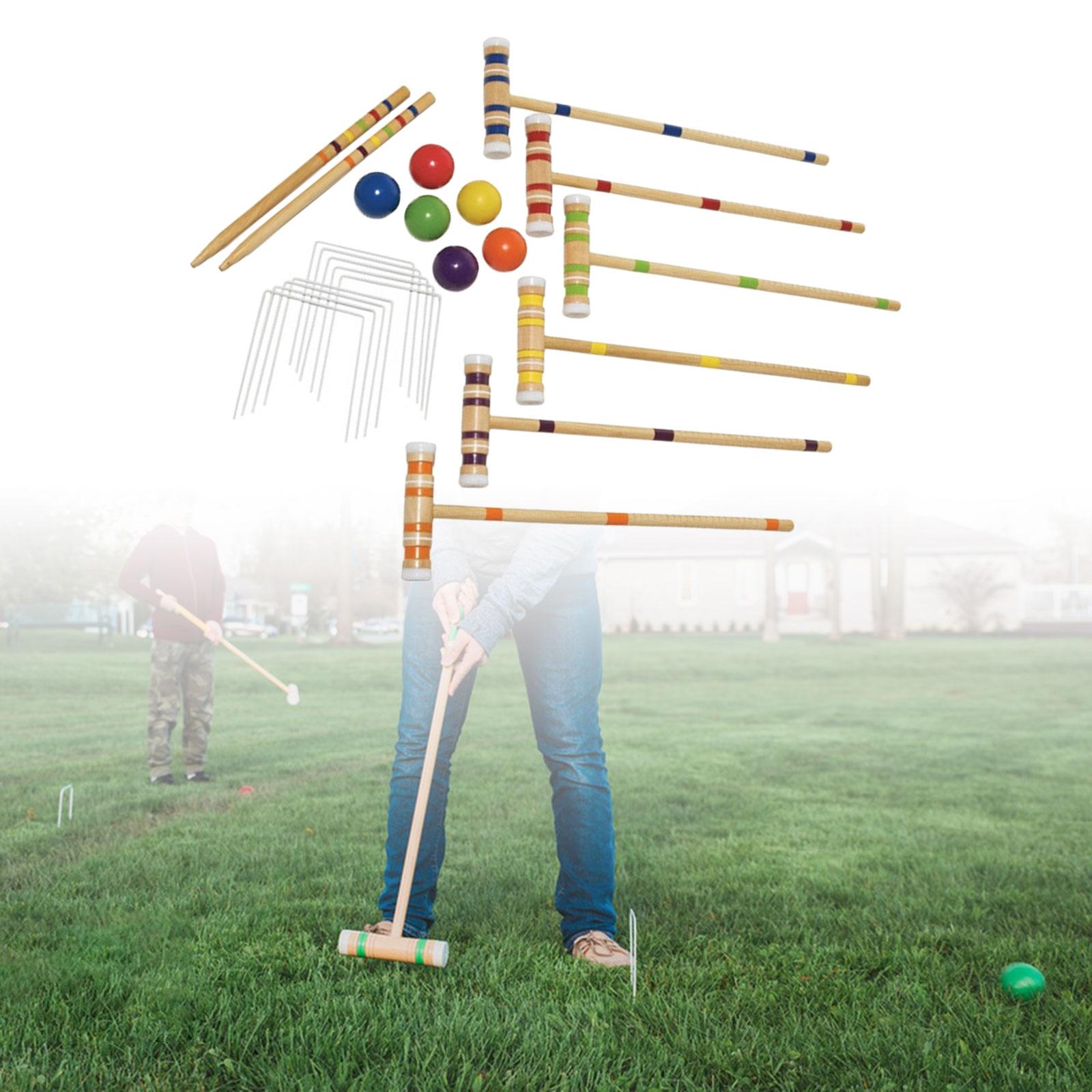 Six Player Croquet Set Lawn Cr - Croquet Set Lawn avis et prix