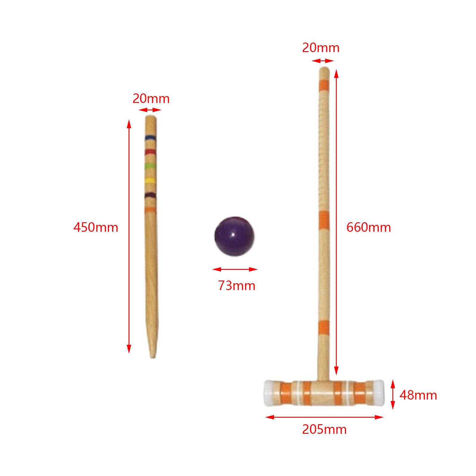 Six Player Croquet Set Lawn Cr - Croquet Set Lawn avis et prix