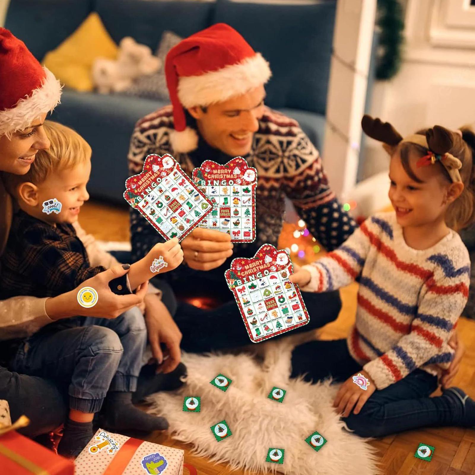 Christmas Bingo Game 24 Cards  - Party Games Bingo avis et prix