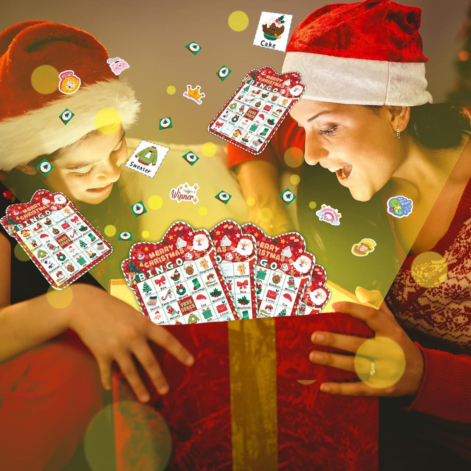 Christmas Bingo Game Set Holid - Party Games Bingo avis et prix