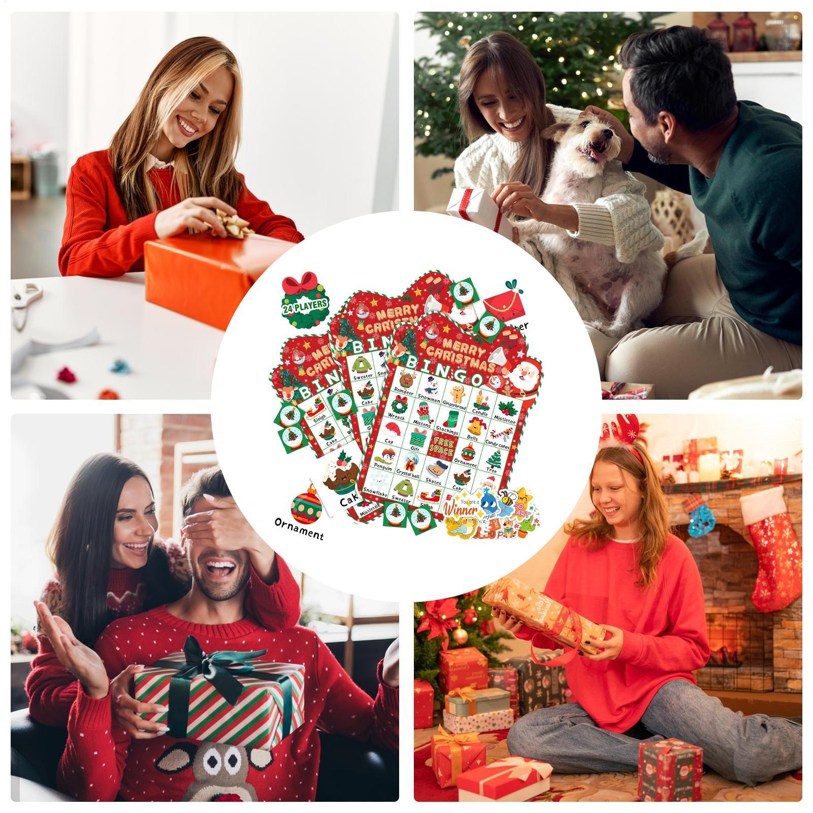 Christmas Bingo Game Set Holid - Party Games Bingo avis et prix