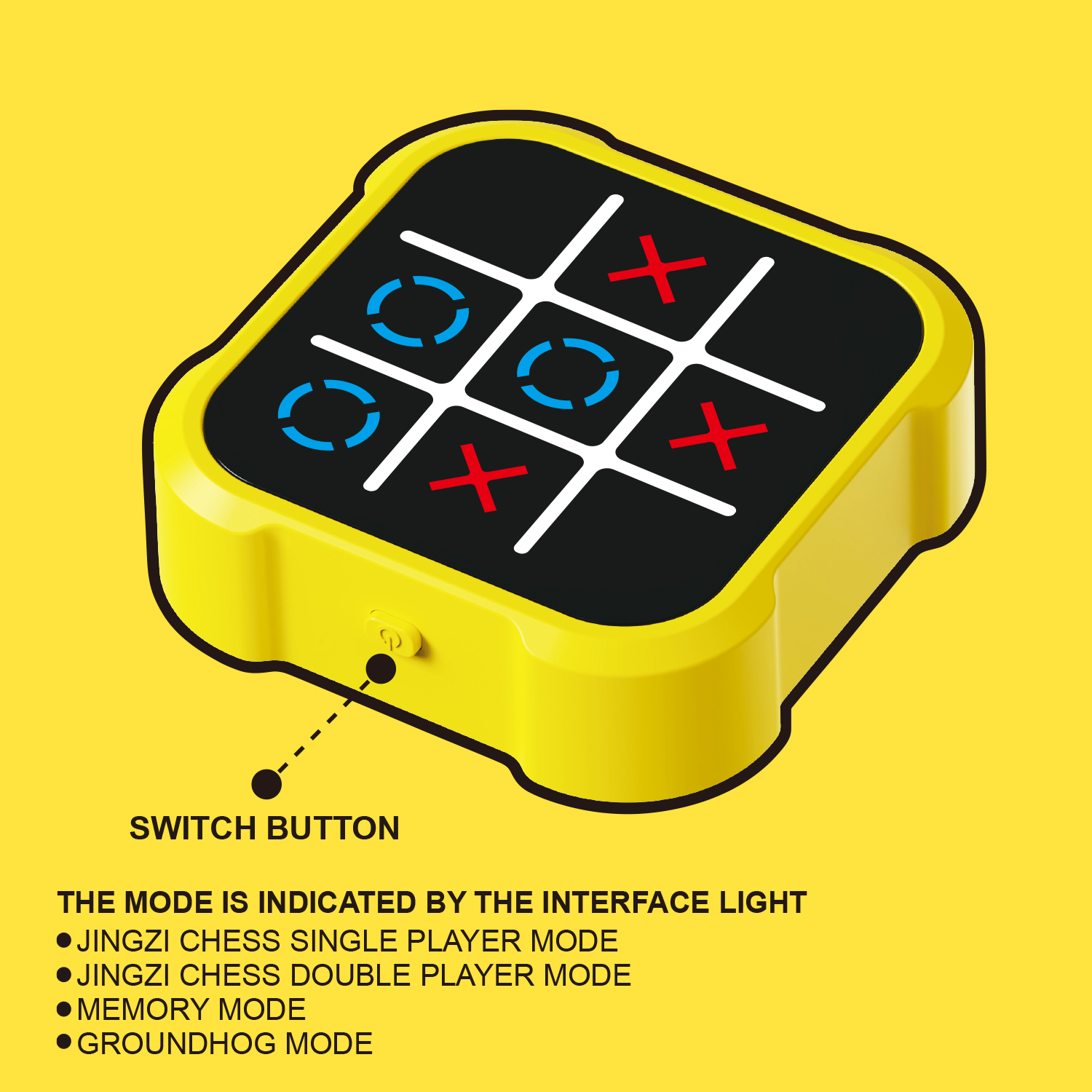 Kids 4IN1 TIC TAC TOE Game Toy - Party Games Console avis et prix