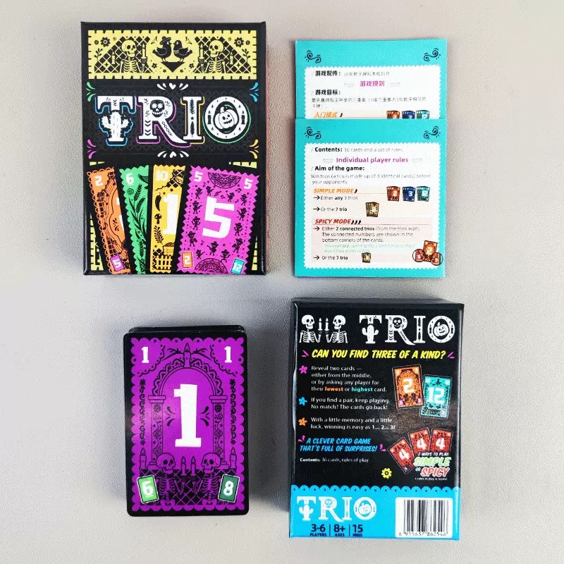 Trio, Family  Card Gameon the  - Party Games List avis et prix