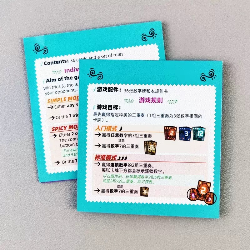 Trio, Family  Card Gameon the  - Party Games List avis et prix
