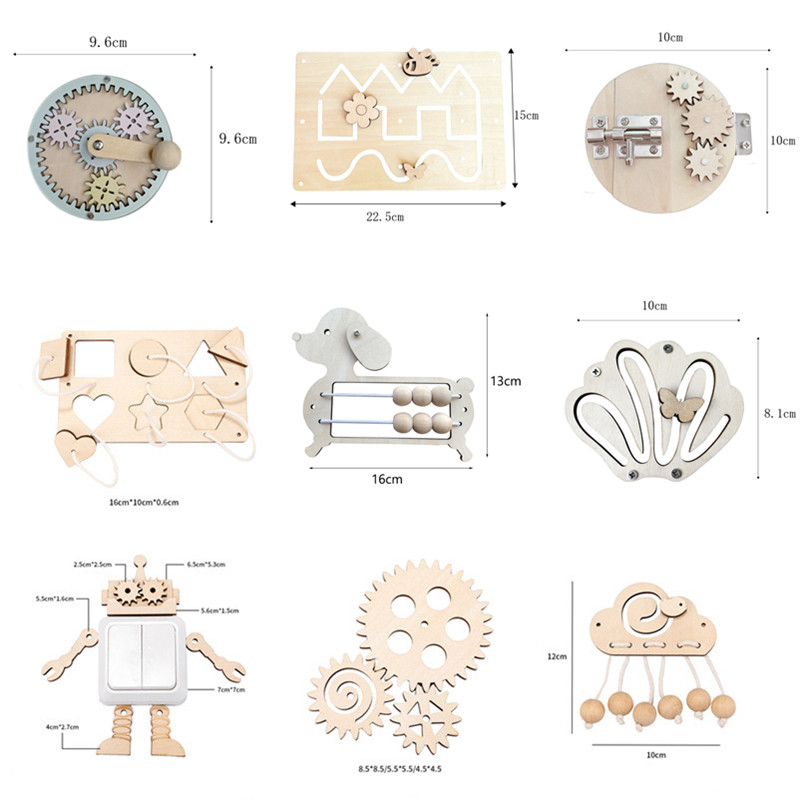 Kids Busy Board DIY Accessorie - Party Games Kids Indoor avis et prix