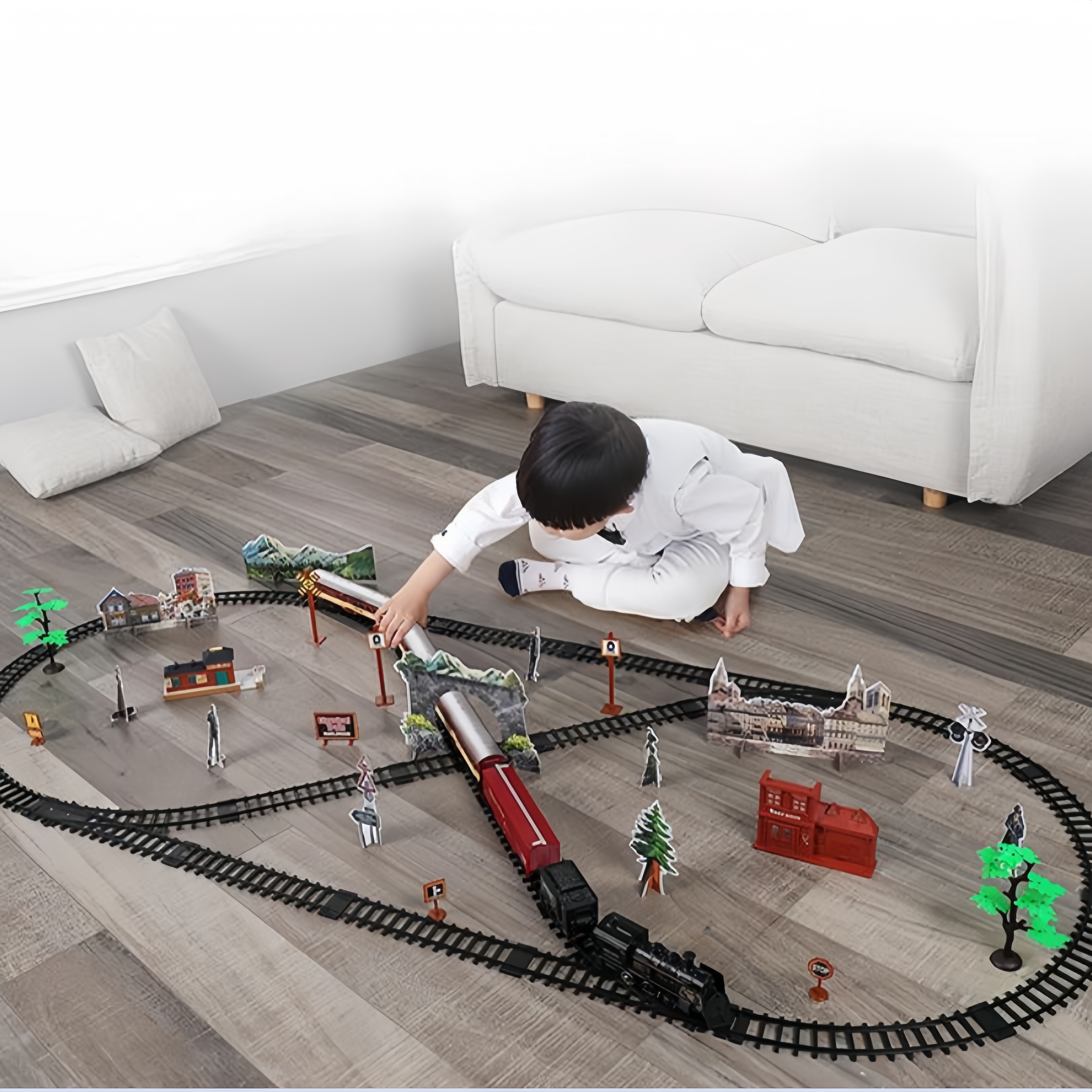 Kids Electric Steam Train Toy  - Party Games In Steam avis et prix