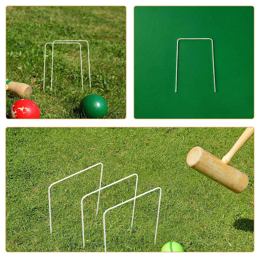 10Pcs White Square Arrow Croqu - Croquet Set Lawn avis et prix