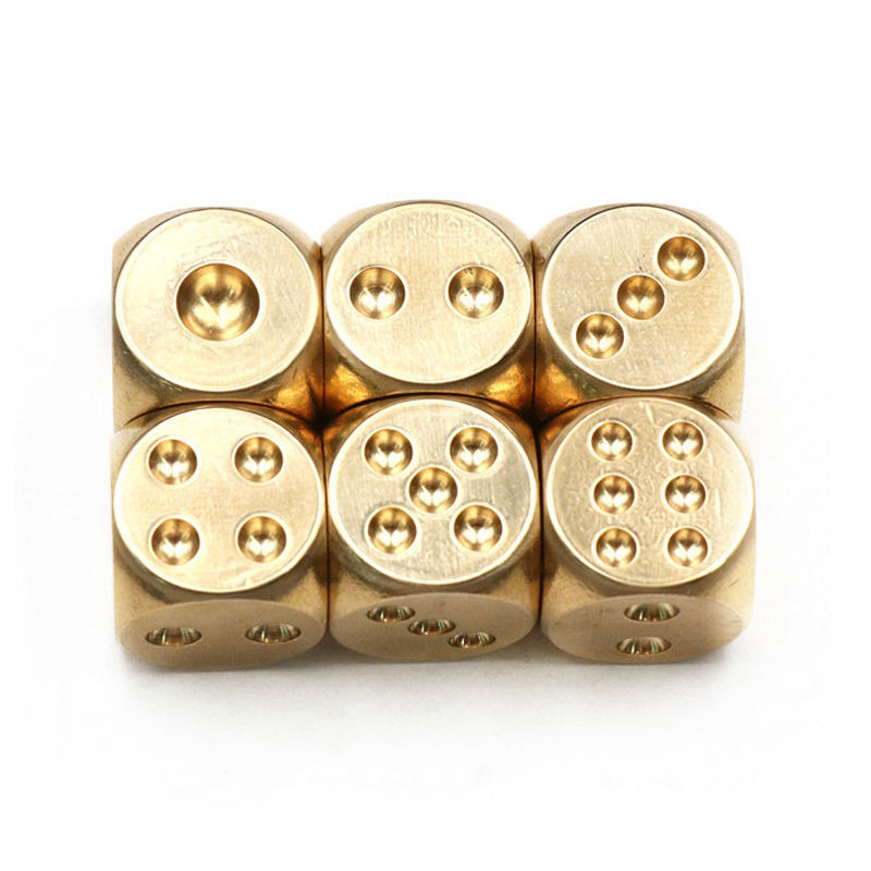 6PCS Metal Game Dice Stress Re - Party Games Ideas For Adults avis et prix