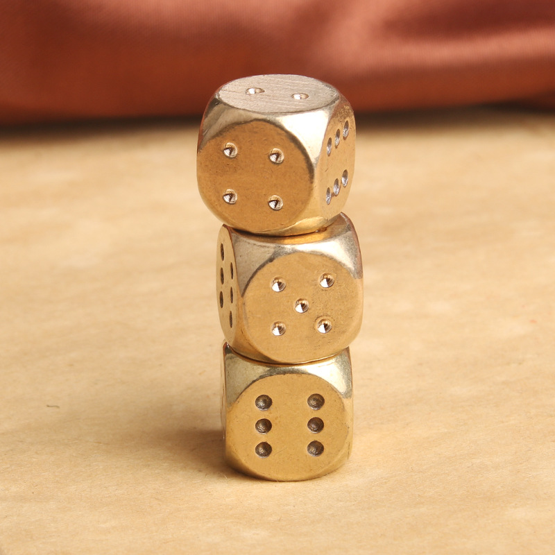 6PCS Metal Game Dice Stress Re - Party Games Ideas For Adults avis et prix