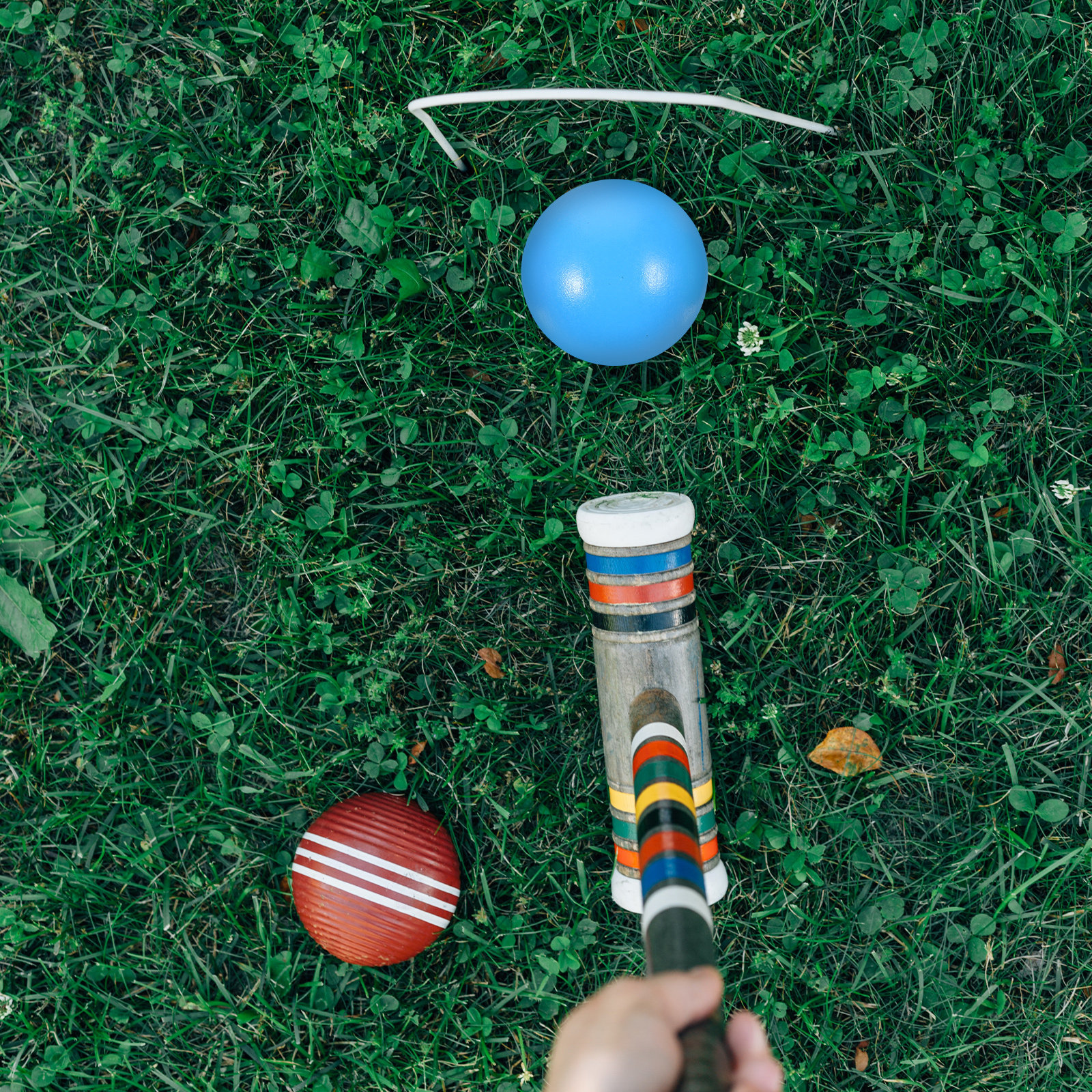 3Pcs Wooden Croquet Balls for  - Croquet Set Lawn avis et prix