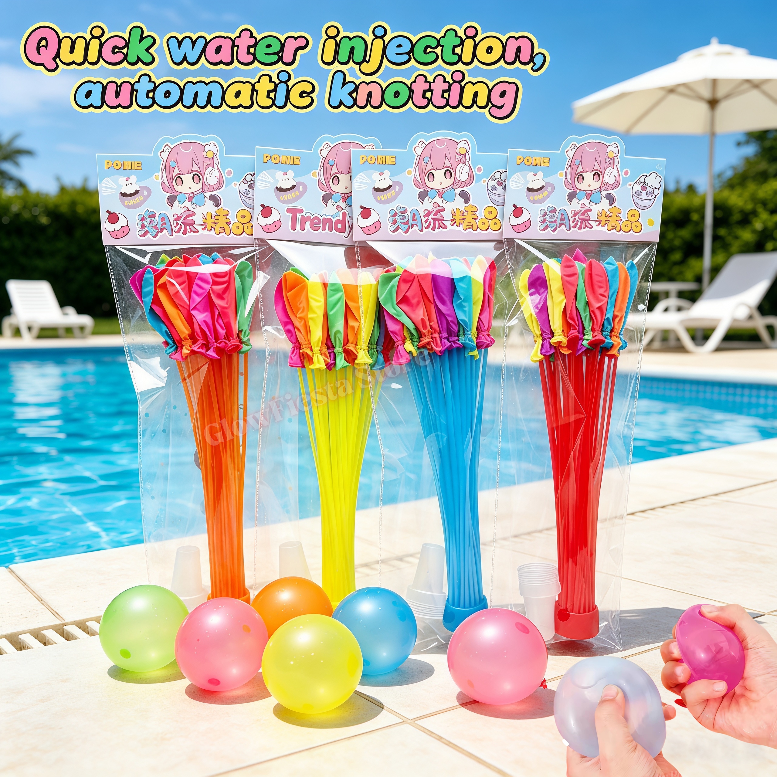 111Pcs Automatic Fill Water Ba - Party Games Bomb avis et prix