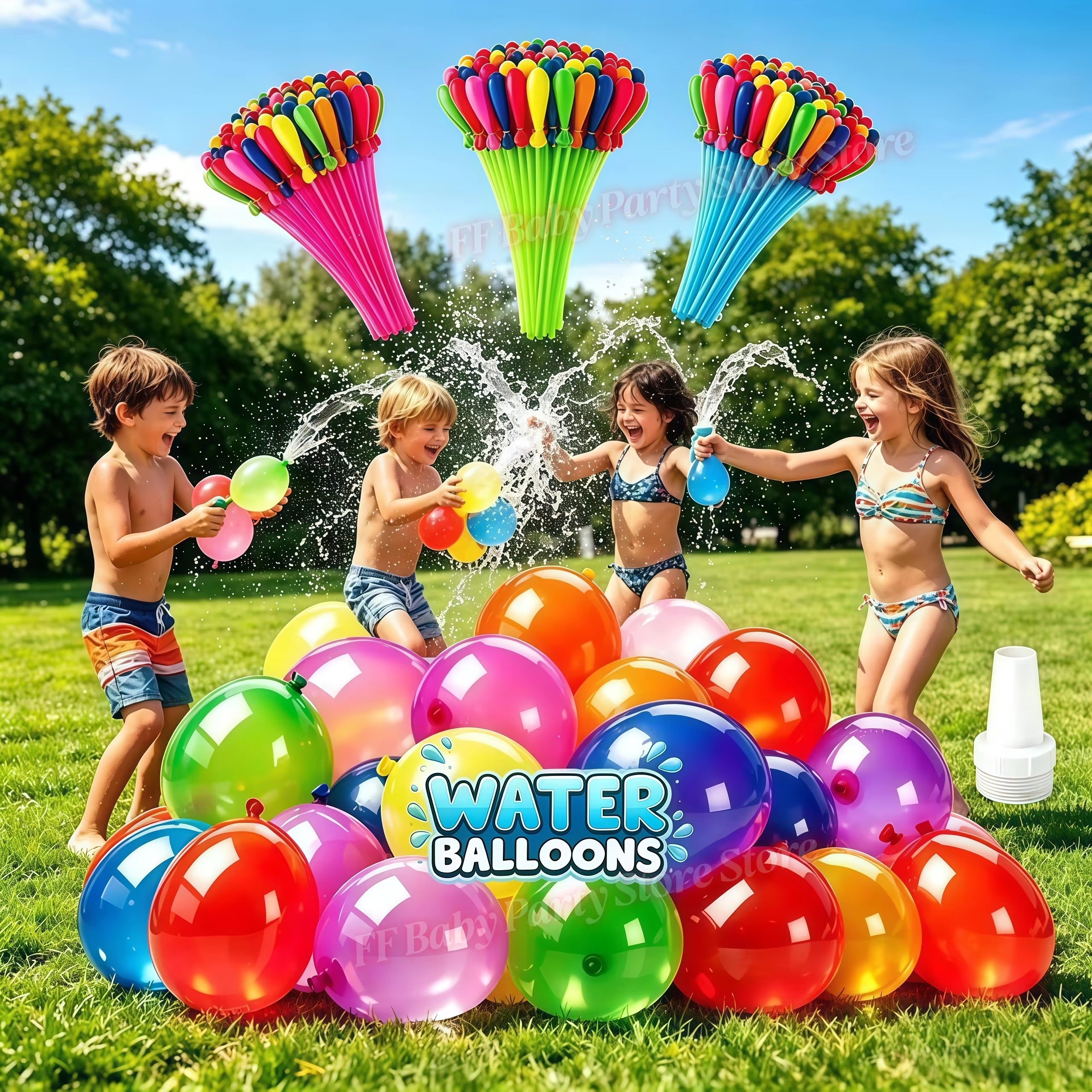 111Pcs Automatic Fill Water Ba - Party Games Bomb avis et prix