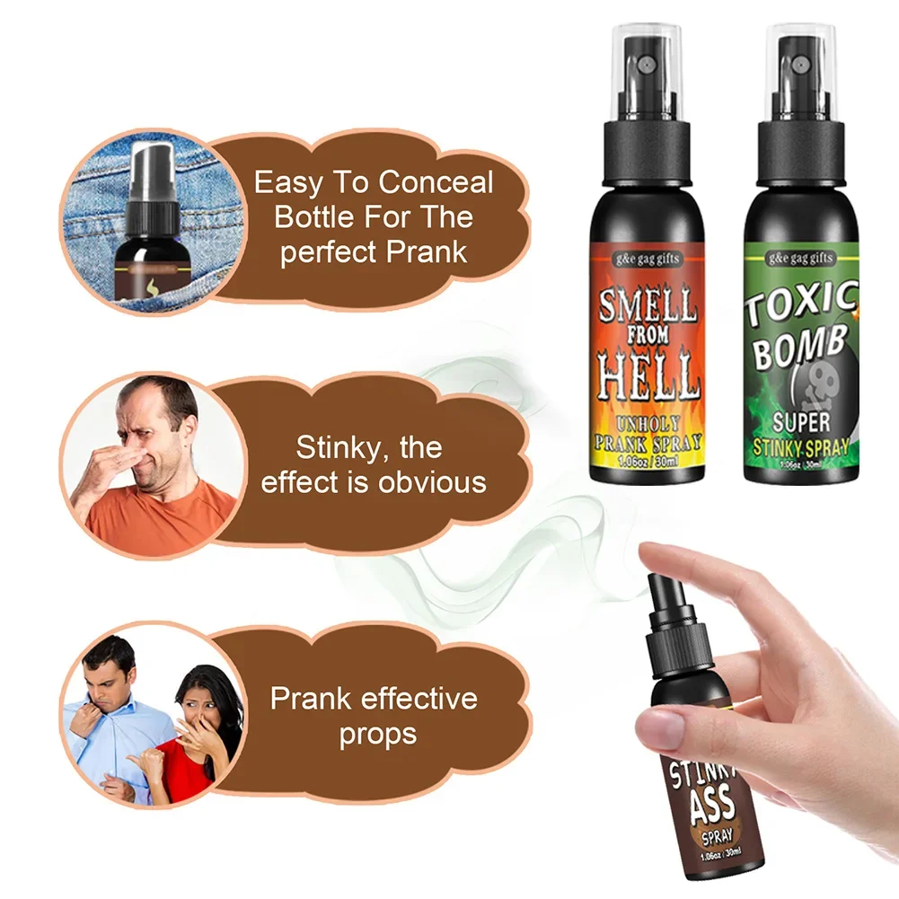 30ml Fart Gag Spray Prank Joke - Party Games Bomb avis et prix