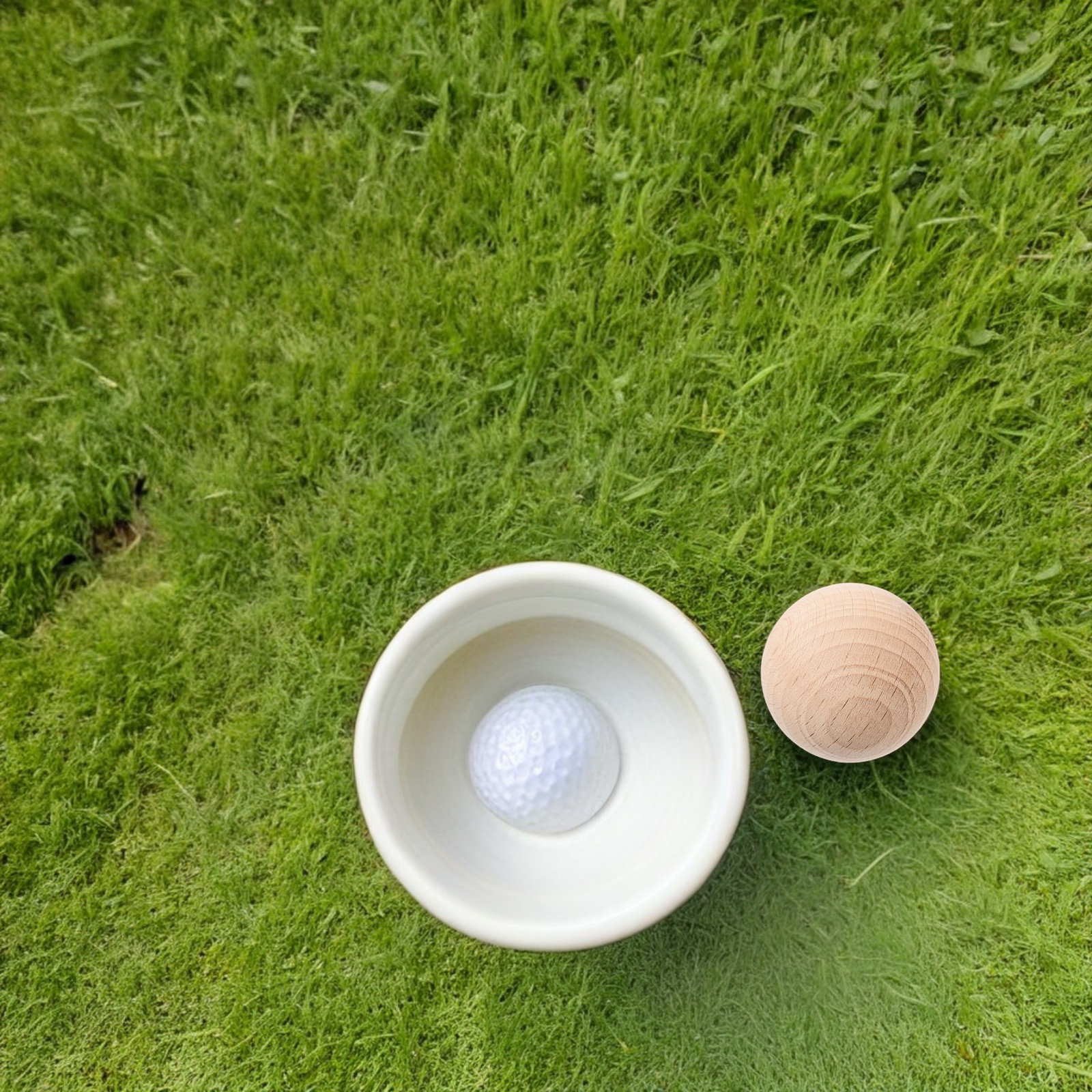 5Pcs Natural Solid Wood Croque - Croquet Set Lawn avis et prix