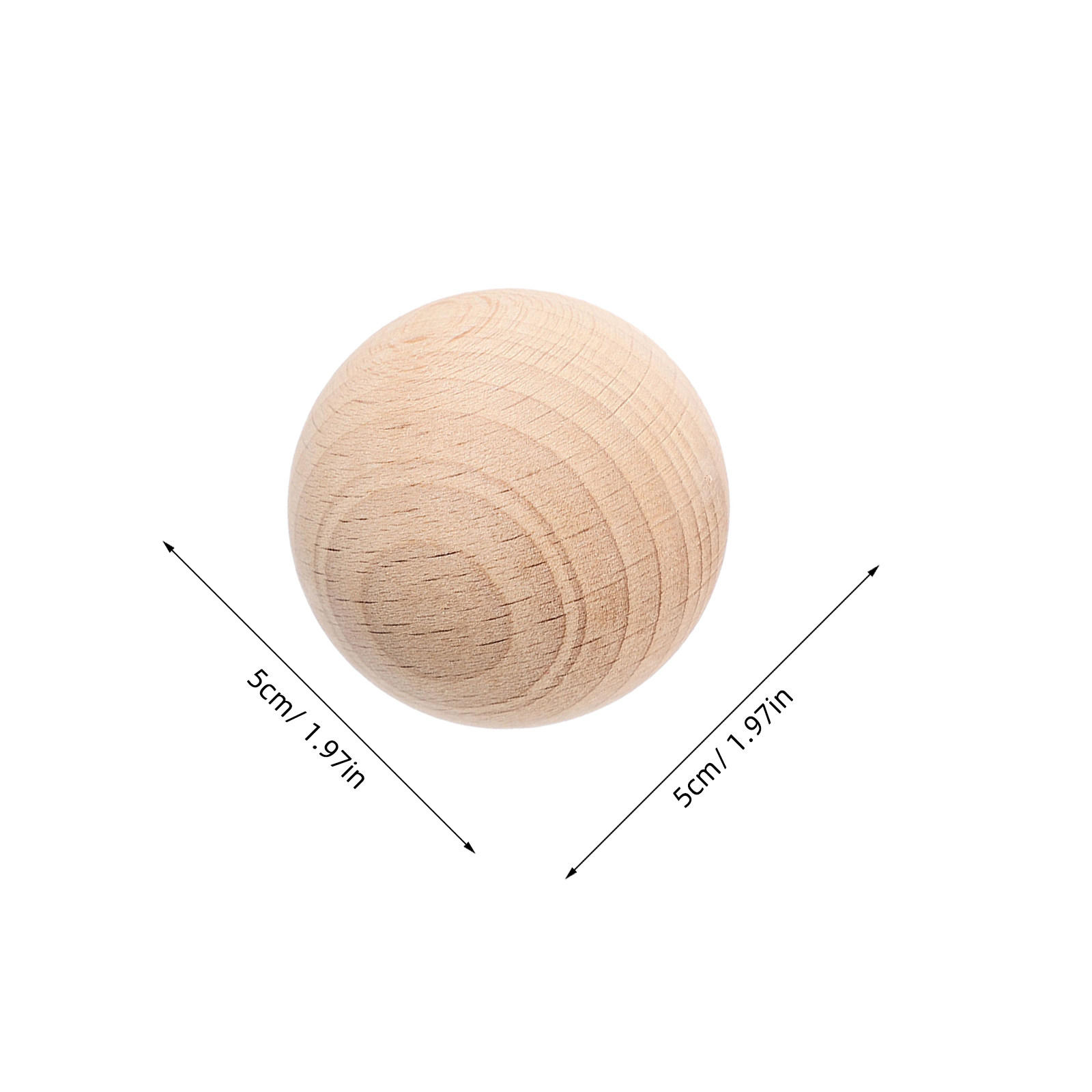 5Pcs Natural Solid Wood Croque - Croquet Set Lawn avis et prix