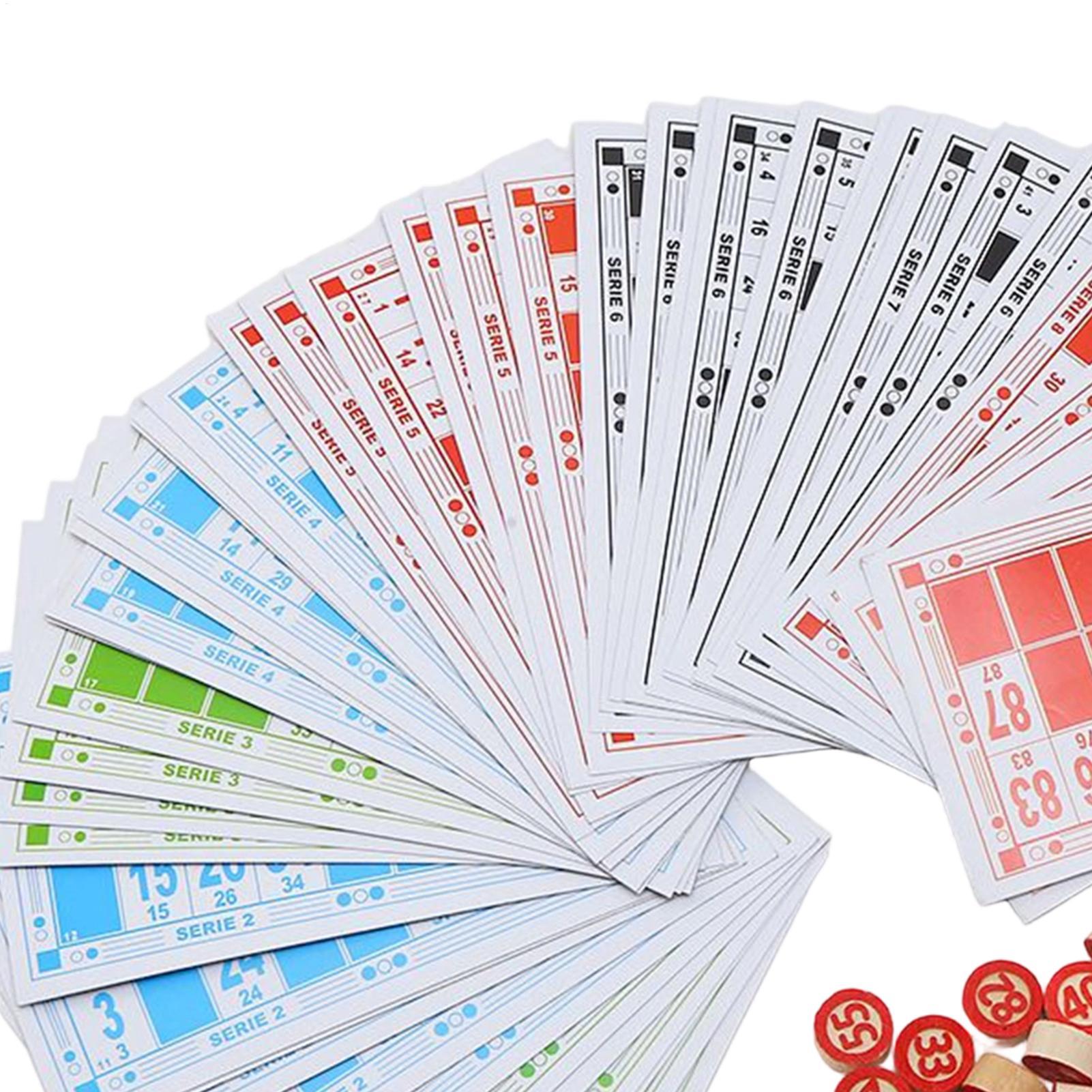 Bingo Set Wooden Funny Educati - Party Games Bingo avis et prix
